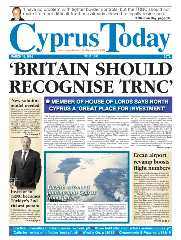 Cyprus Today - 16 3월 2024