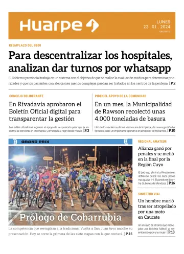 Diario Huarpe - 22 Jan 2024