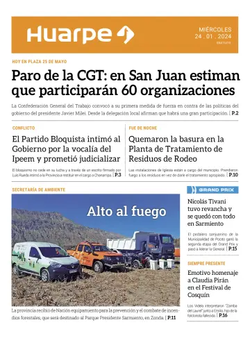 Diario Huarpe - 24 Jan 2024