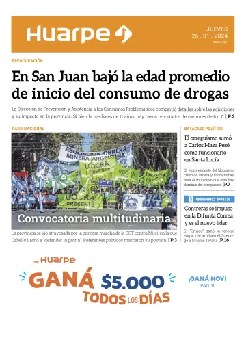 Diario Huarpe - 25 Jan 2024