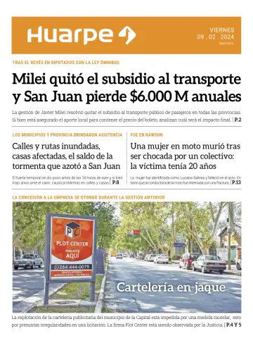 Diario Huarpe - 9 Feb 2024