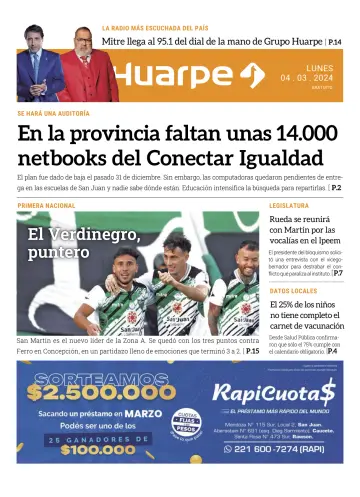 Diario Huarpe - 4 Mar 2024