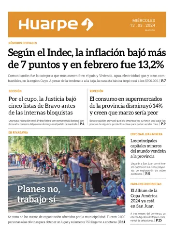 Diario Huarpe - 13 Mar 2024