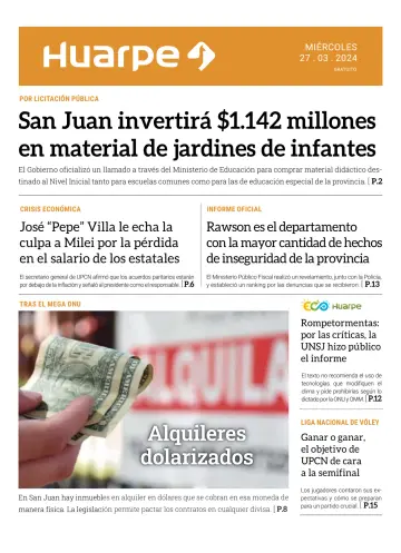 Diario Huarpe - 27 Mar 2024