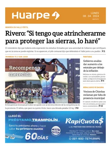 Diario Huarpe - 8 Apr 2024