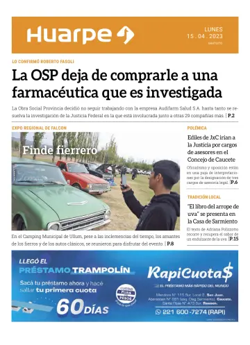 Diario Huarpe - 15 四月 2024