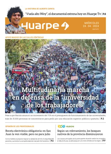 Diario Huarpe - 24 avr. 2024