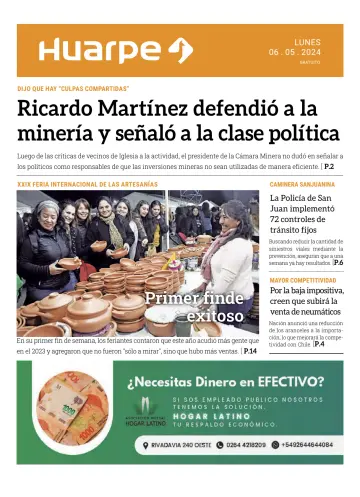 Diario Huarpe - 6 May 2024