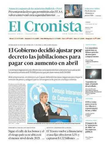 El Cronista - 22 三月 2024