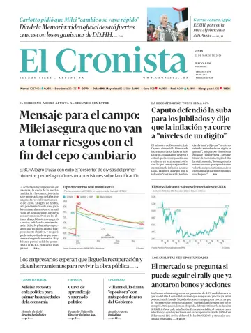 El Cronista - 25 março 2024