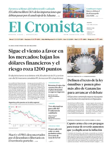 El Cronista - 09 四月 2024