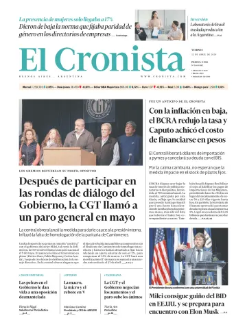 El Cronista - 12 4월 2024