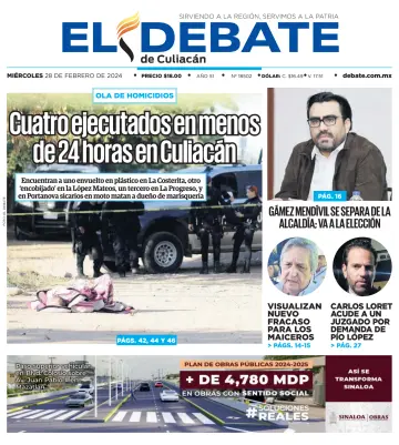 El Debate de Culiacán - 28 Feb 2024