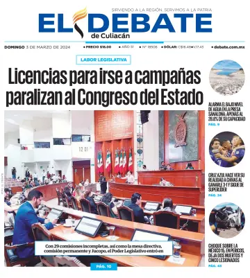 El Debate de Culiacán - 3 Mar 2024