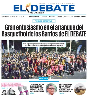El Debate de Culiacán - 8 Mar 2024