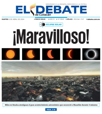 El Debate de Culiacán - 09 4月 2024