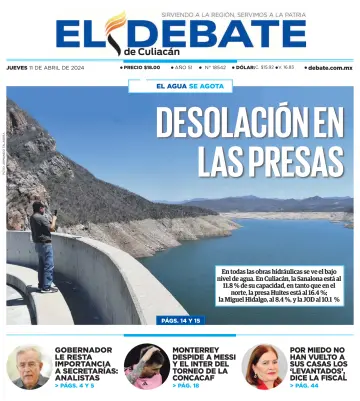 El Debate de Culiacán - 11 四月 2024