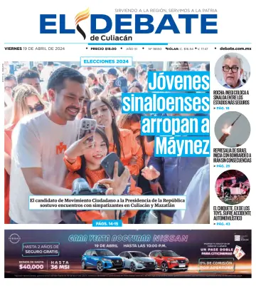 El Debate de Culiacán - 19 Apr 2024