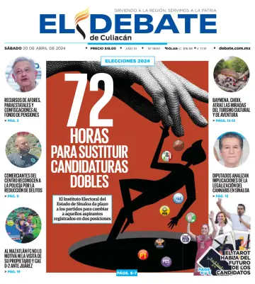 El Debate de Culiacán - 20 Apr. 2024