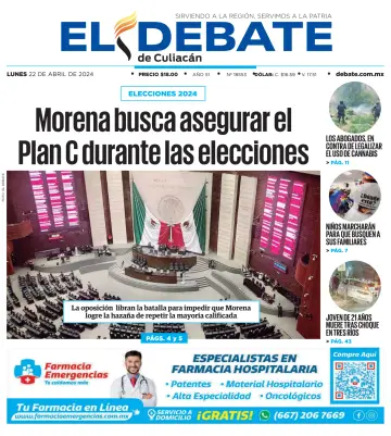 El Debate de Culiacán - 22 Ebri 2024