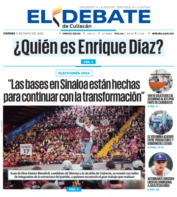 El Debate de Culiacán - 3 May 2024