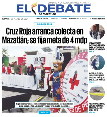 El Debate de Mazatlan - 7 Mar 2024