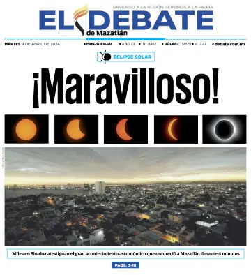 El Debate de Mazatlan - 09 四月 2024