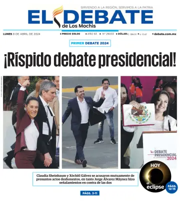 El Debate de Los Mochis - 08 四月 2024