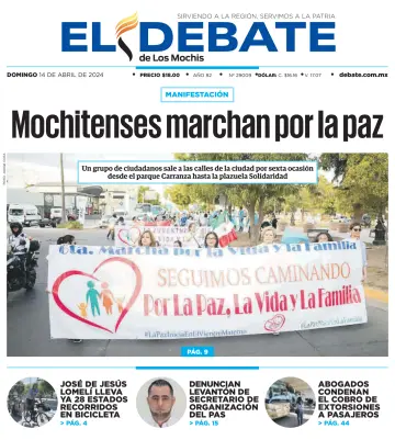 El Debate de Los Mochis - 14 四月 2024