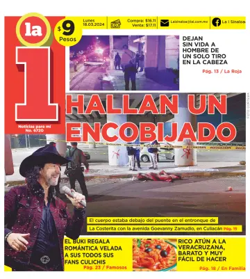 La I de Sinaloa - 18 Mar 2024