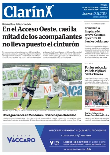 Zonal Oeste - 2 May 2019