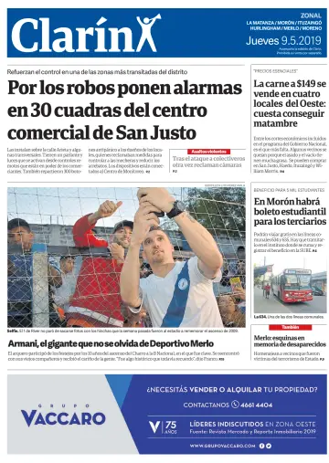 Zonal Oeste - 9 May 2019