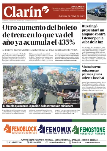 Zonal Oeste - 2 May 2024