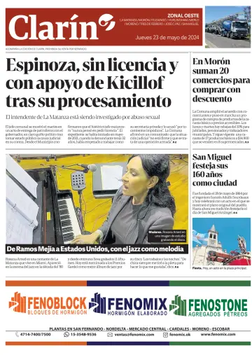 Zonal Oeste - 23 May 2024