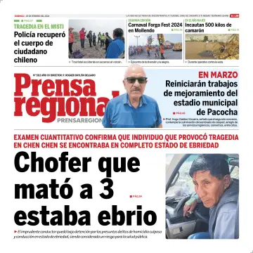 Prensa Regional - 25 Feb 2024