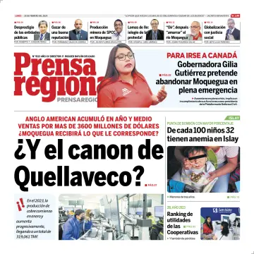 Prensa Regional - 26 Feb 2024