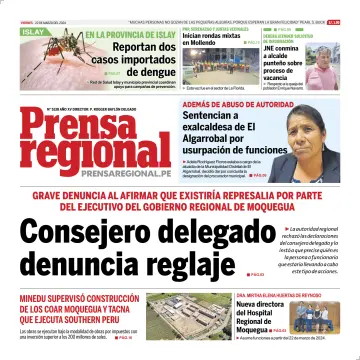 Prensa Regional - 22 Mar 2024