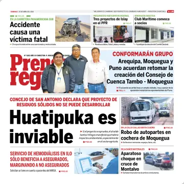 Prensa Regional - 07 abril 2024