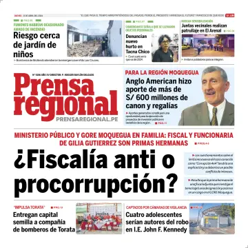 Prensa Regional - 11 4월 2024