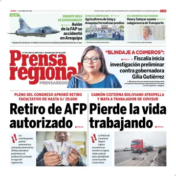Prensa Regional - 12 abril 2024