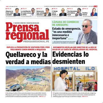Prensa Regional - 15 abril 2024