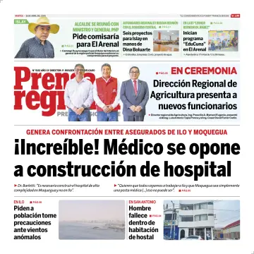 Prensa Regional - 16 Nis 2024