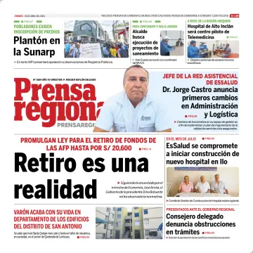 Prensa Regional - 19 Apr 2024