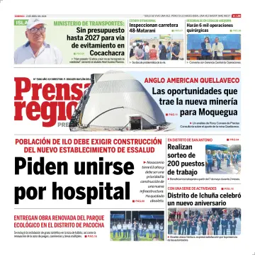 Prensa Regional - 21 avr. 2024