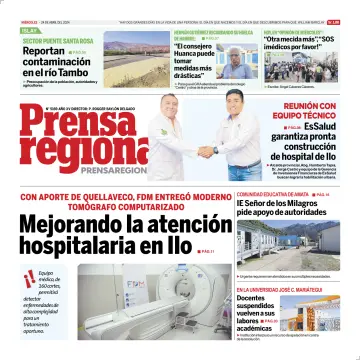Prensa Regional - 24 4月 2024