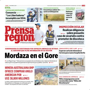 Prensa Regional - 26 Nis 2024