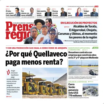 Prensa Regional - 29 Apr 2024