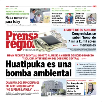 Prensa Regional - 30 Apr 2024