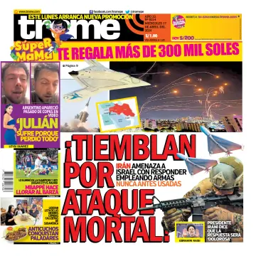 Diario Trome - 17 四月 2024