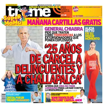 Diario Trome - 21 四月 2024